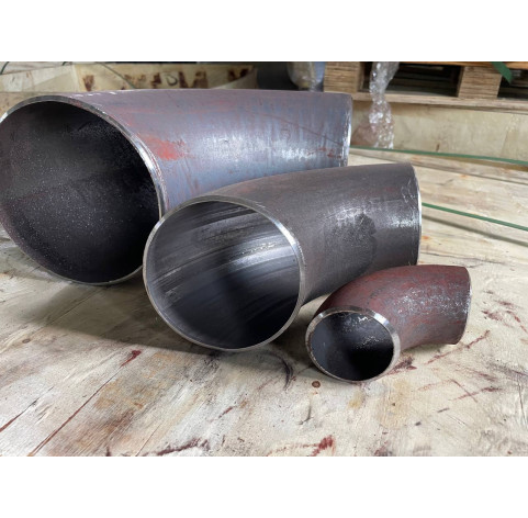 Kran stalowy 90° DN 219*8 bez szwu